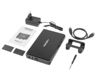 Natec Rhino 3,5" (SATA na USB 3.0) aluminium - 155483 - zdjęcie 5